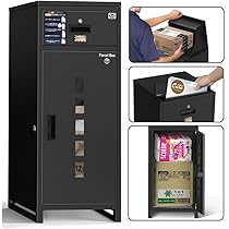 宅配ボックス 130L大容量 防水 複数投函可能 組立不要 両開き 未使用品 Amazon.co.jp: 【複数投函可能/大容量 130L】 PYKES PEAK 宅配